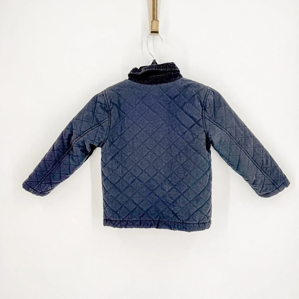 Gymboree Black Quilted Puffer Jacket